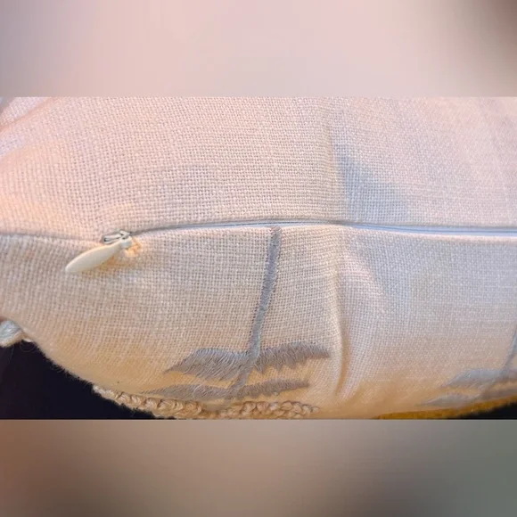 Anthropologie 18x18 lovebird pillow - Picture 5 of 6